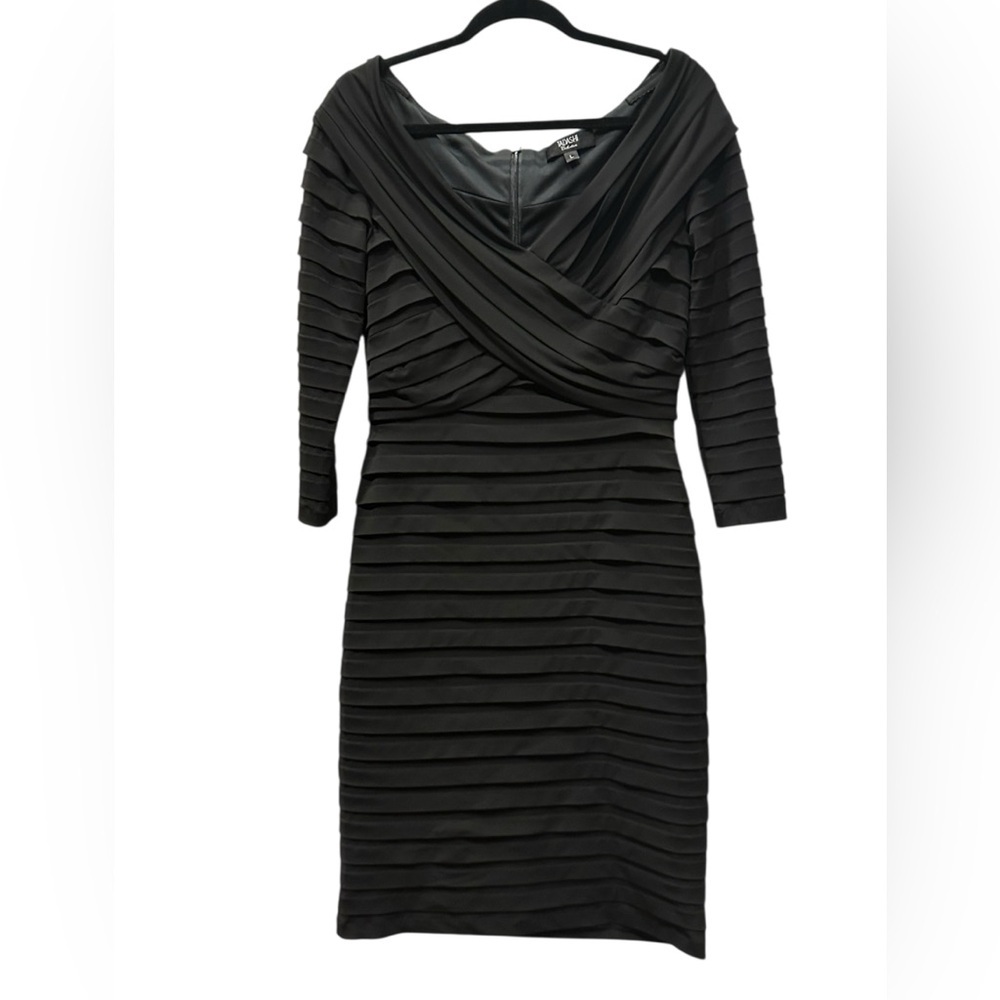 Tadashi Collection Elegant Black Dress size L